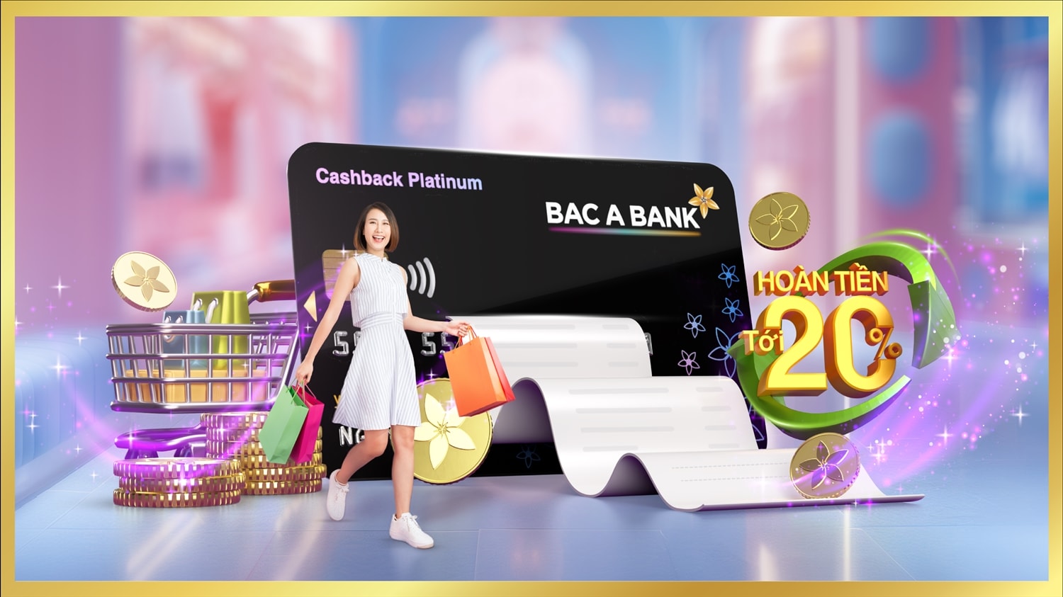 Khi ưu đãi không còn là “bài toán điều kiện”, BAC A BANK hoàn tiền 20% ngay giao dịch đầu tiên 1