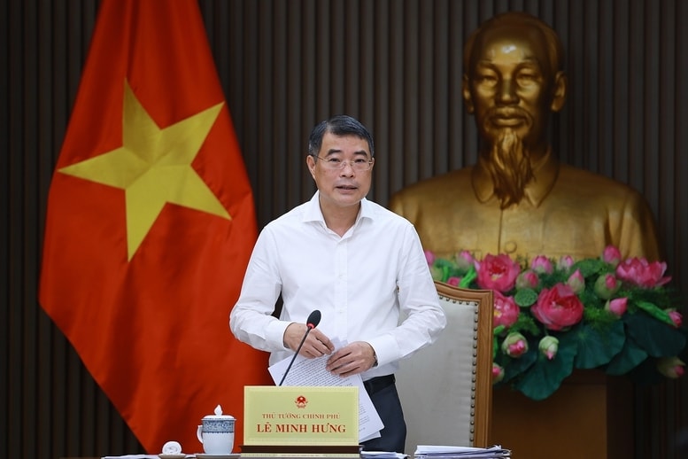 Thủ tướng Chính phủ Lê Minh Hưng nêu rõ, Chính phủ đang quyết liệt, tập trung chỉ đạo giải quyết dứt điểm những vấn đề, dự án tồn đọng kéo dài, quyết tâm xử lý, tháo gỡ những khó khăn, vướng mắc - Ảnh: VGP/Nhật Bắc