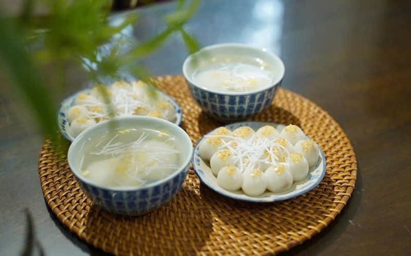 Bánh trôi, bánh chay, linh hồn của ngày Tết Hàn thực. (Ảnh St)