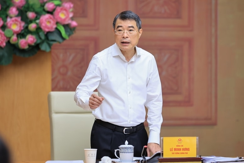 Thủ tướng Lê Minh Hưng chủ trì cuộc làm việc với Bộ Công Thương về tình hình triển khai các nhiệm vụ được giao năm 2026 - Ảnh: VGP/Nhật Bắc