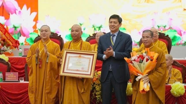 GHPGVN tỉnh Lạng Sơn được  Thủ tướng Chính phủ  tặng Bằng khen vì có thành tích xuất sắc trong các hoạt động Phật sự, từ thiện nhân đạo 