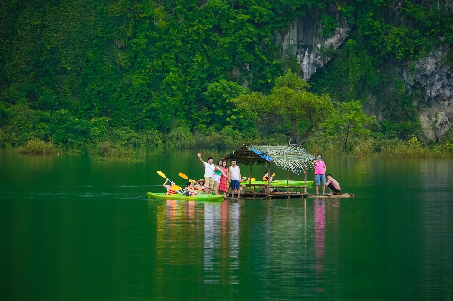 Yên Thịnh trở thành điểm đến được nhiều du khách yêu thích (Ảnh St)