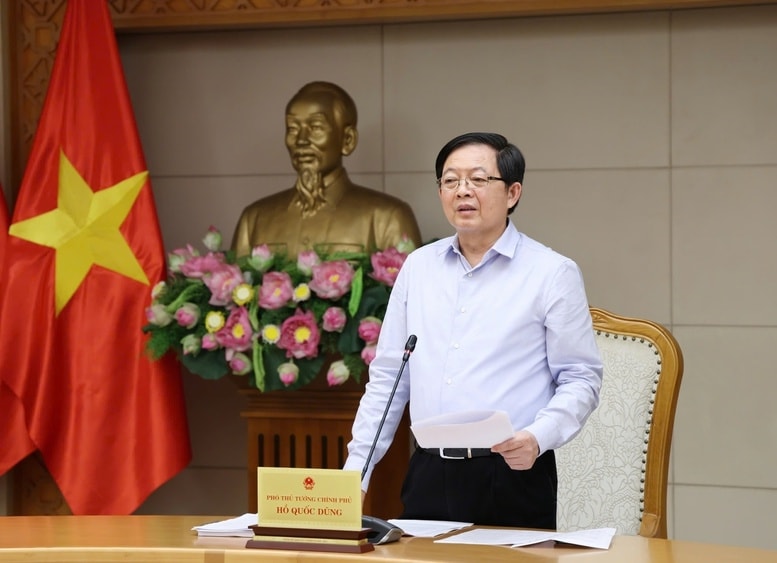 Phó Thủ tướng Hồ Quốc Dũng giao Bộ NN&MT chủ trì phối hợp xây dựng 