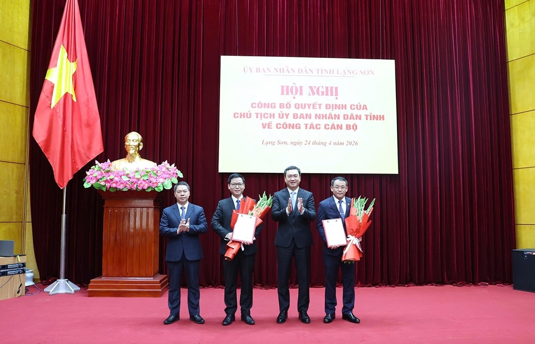 Ông Hoàng Xuân Thuận được bổ nhiệm làm Giám đốc Sở Dân tộc và Tôn giáo Lạng Sơn