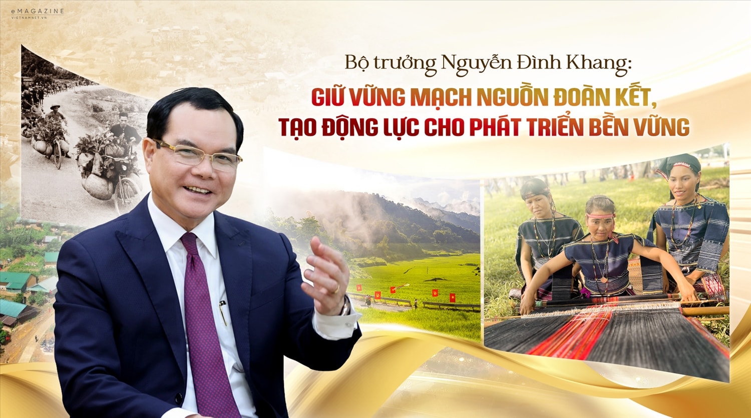 Bộ trưởng Nguyễn Đình Khang: Giữ vững mạch nguồn đoàn kết, tạo động lực cho phát triển bền vững
