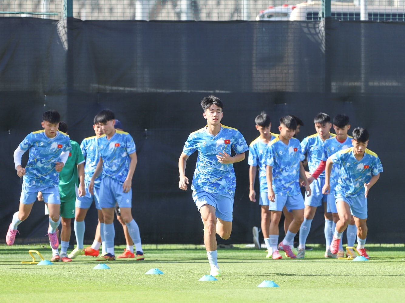 U17 Việt Nam nằm ở bảng đấu khó tại giải U17 châu Á 2026 (Ảnh VFF)