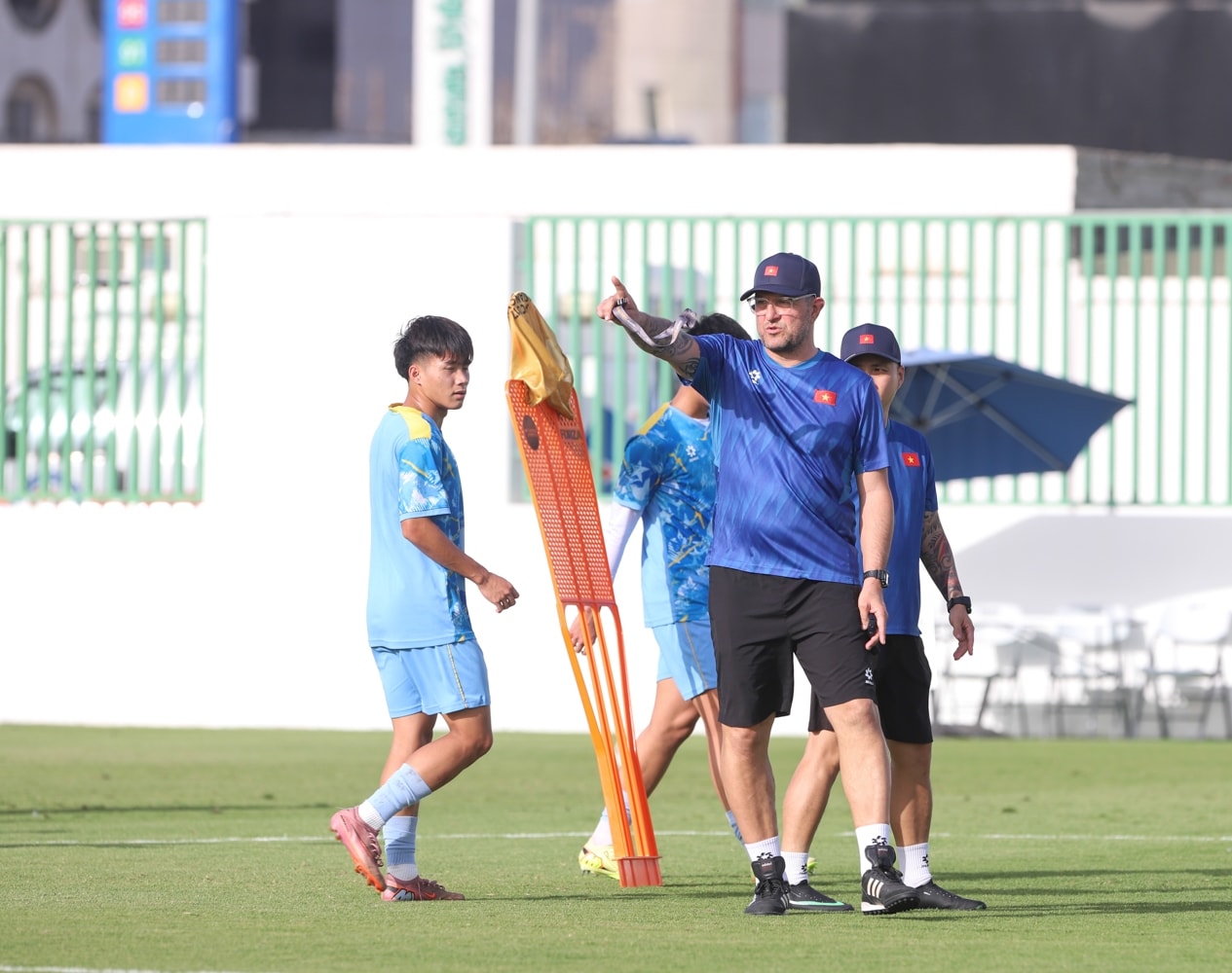 U17 Việt Nam chuẩn bị cho cuộc đối đầu U17 Yemen trong trận ra quân giải U17 châu Á 2026 (Ảnh VFF)