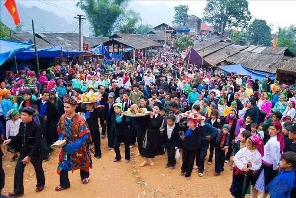 Chợ tình Khâu Vai Tuyên Quang tổ chức đúng ngày 27/3 âm lịch.