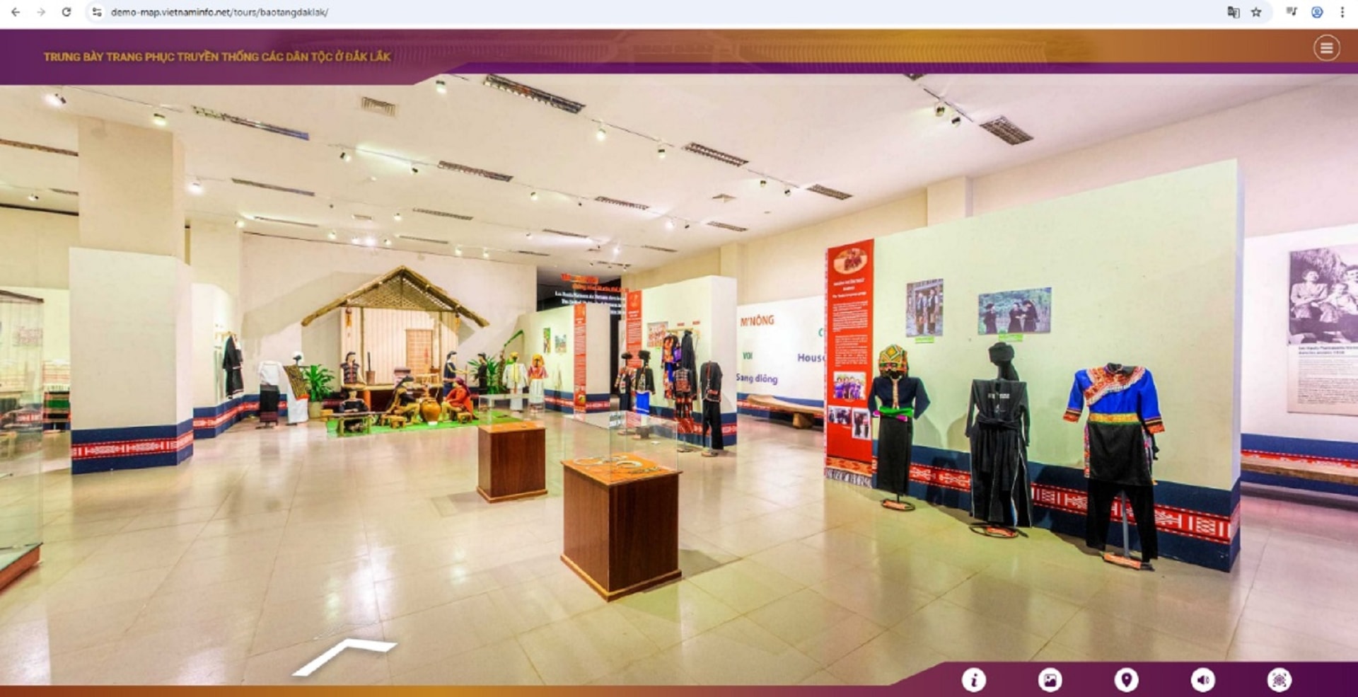 Trải nghiệm thực tế ảo (VR) thông qua trưng bày 3D