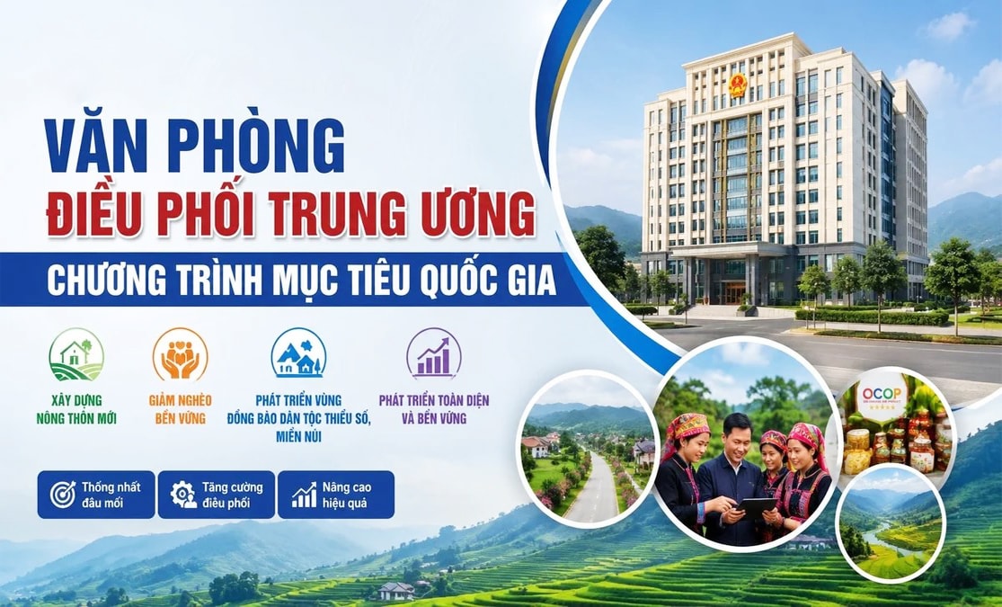 Thành lập Văn phòng điều phối Trung ương Chương trình mục tiêu quốc gia 