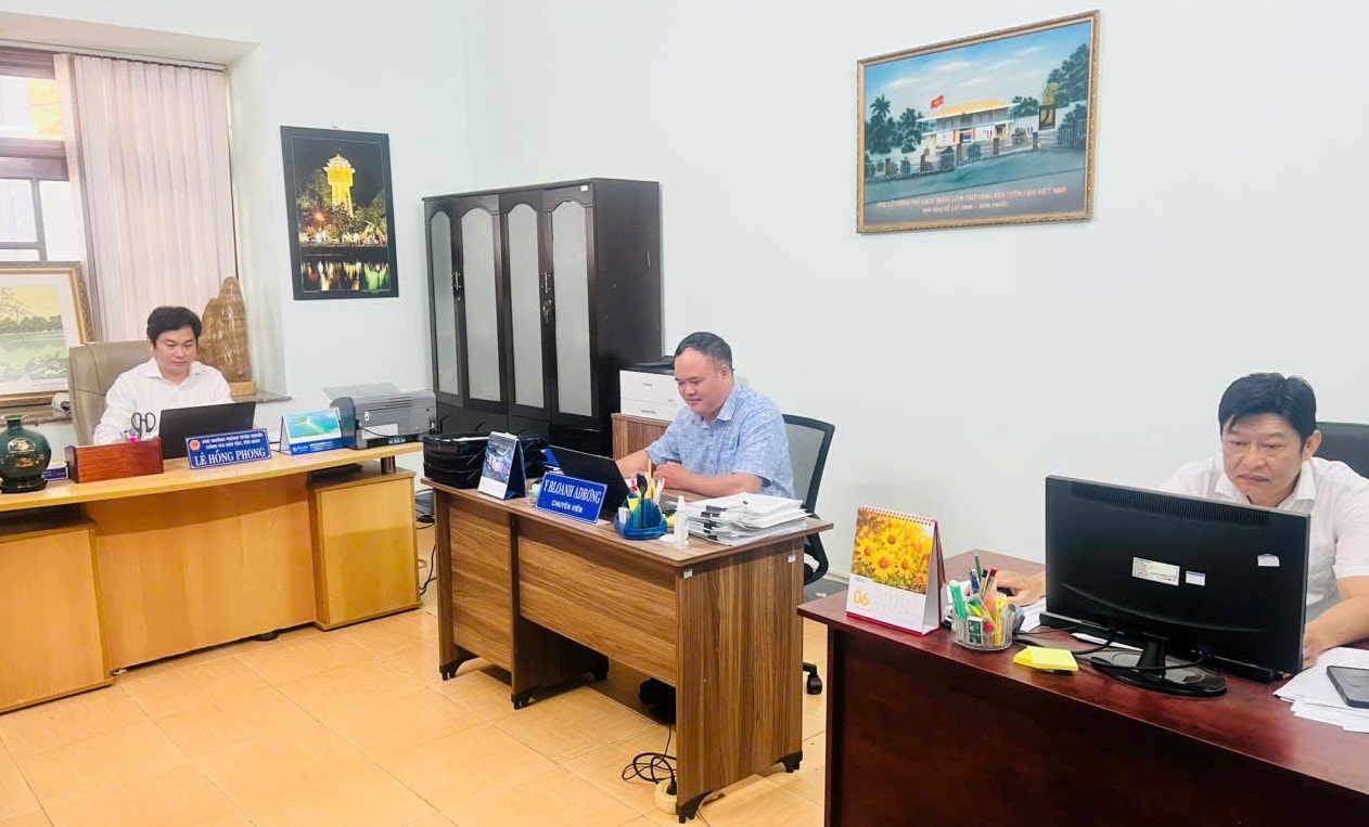 Chấm điểm KPI góp phần tạo khí thế thi đua trong toàn đơn vị, nâng cao trách nhiệm của đội ngũ công chức