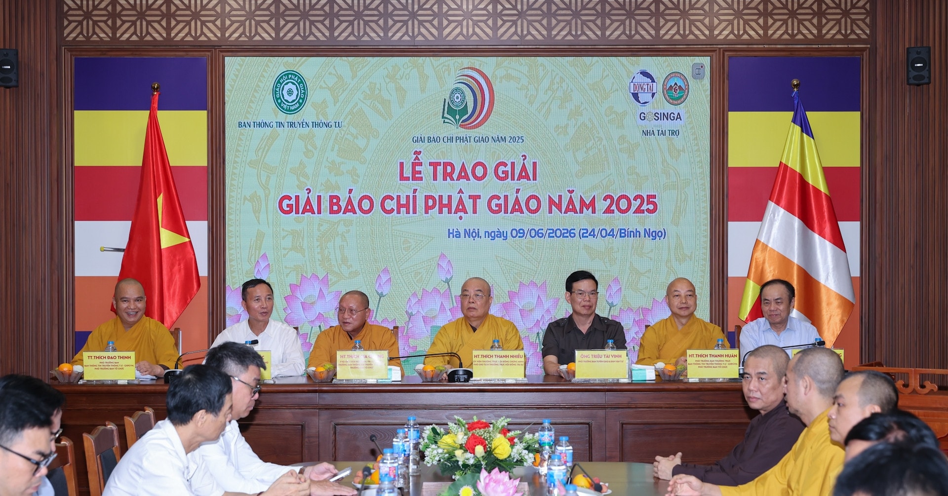 104 tác giả đoạt Giải Báo chí Phật giáo: