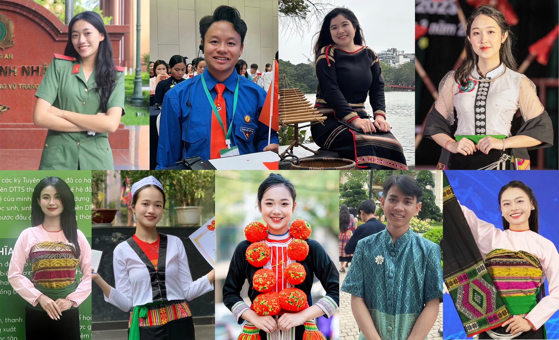 9 sinh viên DTTS xuất sắc 