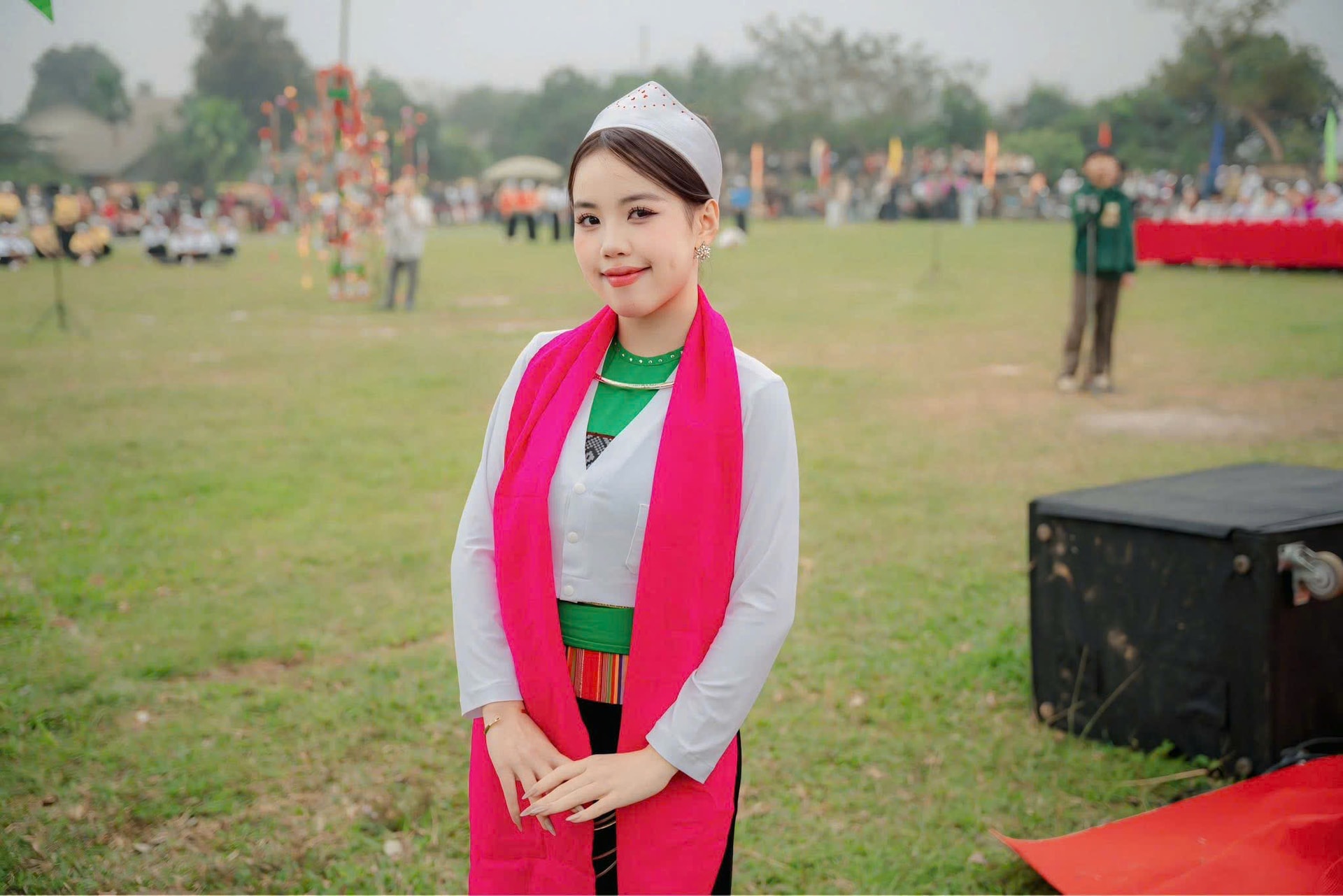 Trang phục của người phụ nữ Mường (Ảnh Ng.Huyền)