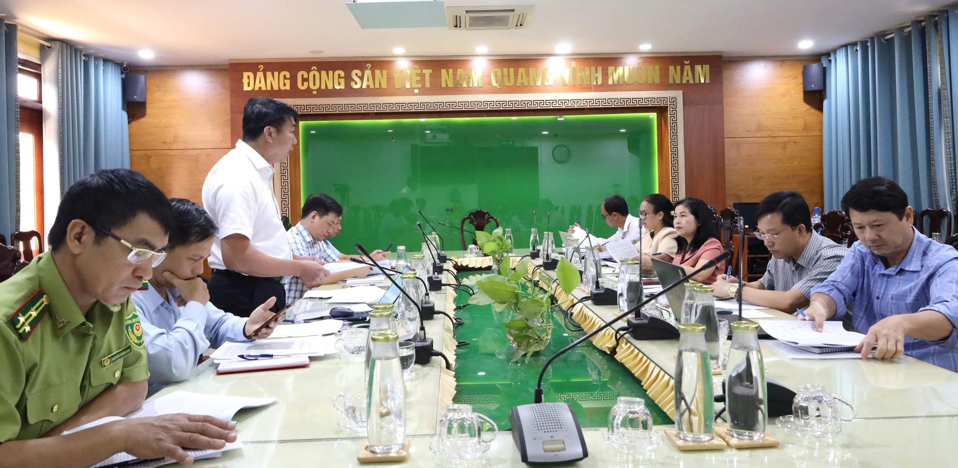 Đoàn giám sát Ban Dân tộc HĐND tỉnh Đắk Lắk làm việc với lãnh đạo các sở về kết quả thực hiện chính sách đất đai đối với đồng bào DTTS