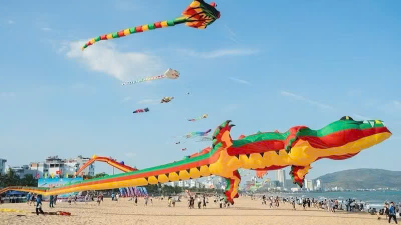 Liên hoan Diều nghệ thuật Quy Nhơn - Gia Lai 2026 (Ảnh Baonhandan)