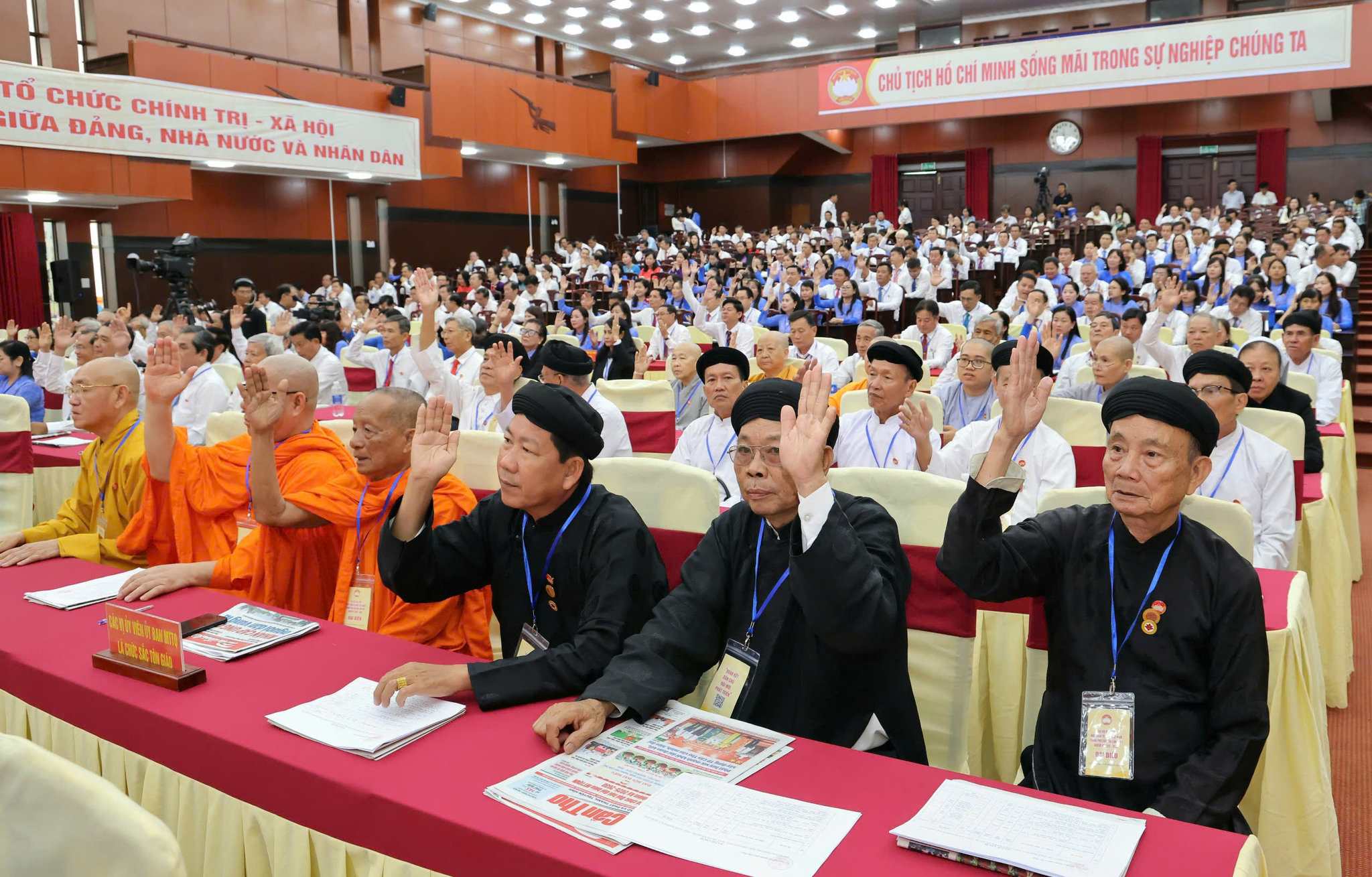 Các vị chức sắc tôn giáo luôn là đại biểu quan trọng trong các Hội nghị về phát triển kinh tế - xã hội TP. Cần Thơ