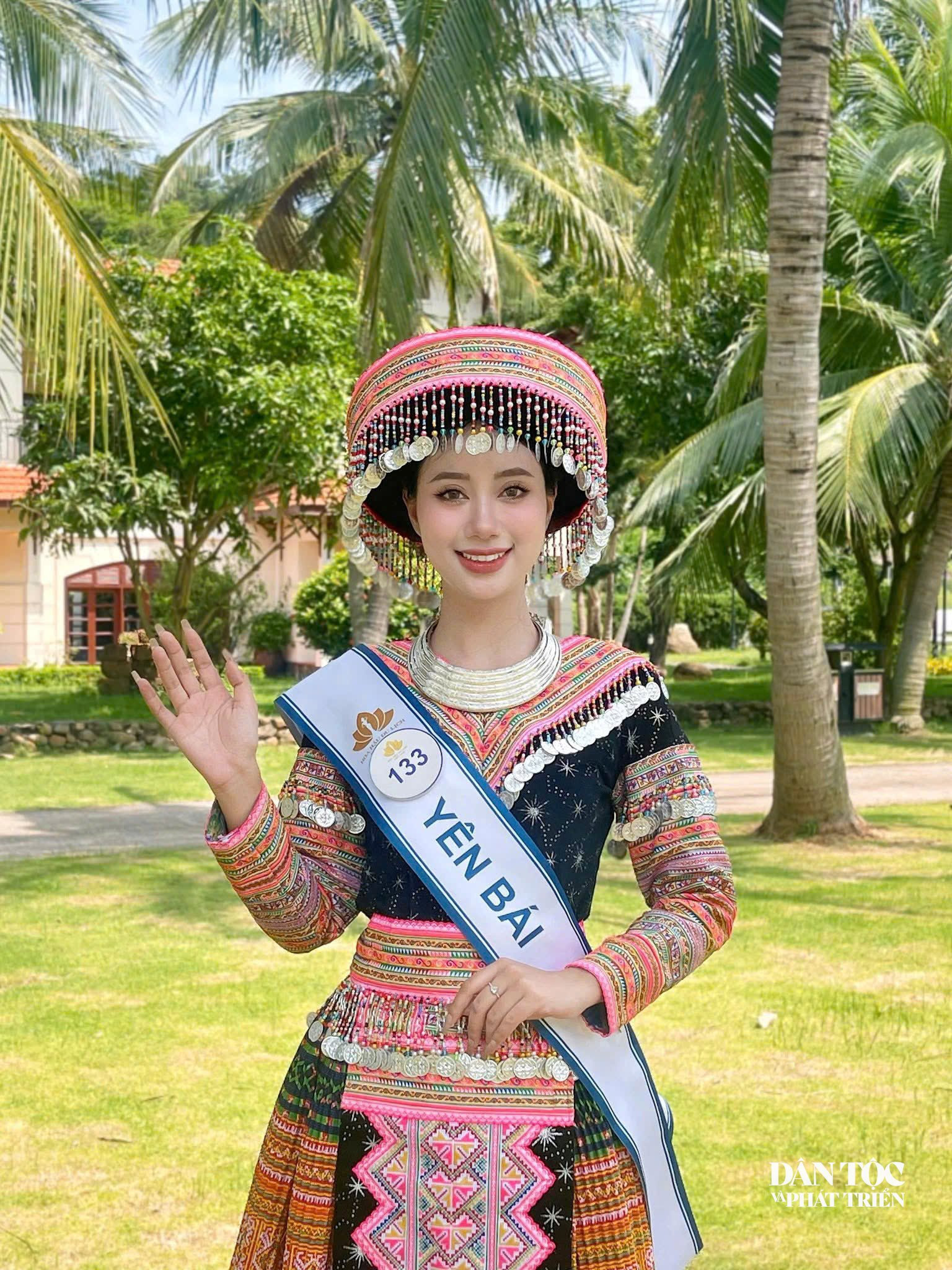 Sở hữu chỉ số hình thể lý tưởng cùng lối ứng xử thông minh, cô sinh viên trường Dược liên tục tỏa sáng và gặt hái nhiều thành tích ấn tượng tại các đấu trường nhan sắc quốc gia. Ảnh: NVCC
