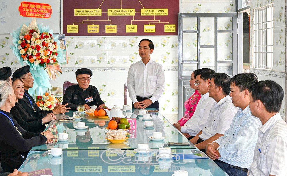 Lan tỏa tinh thần “Tốt đời, đẹp đạo” tại Đại lễ Khai đạo Phật giáo Hòa Hảo ở Cà Mau 