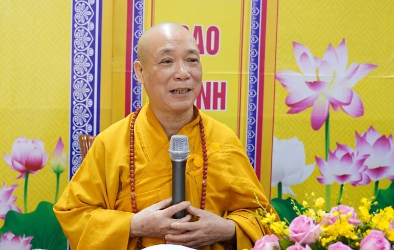 Theo Hòa thượng Thích Bảo Nghiêm, Phó Chủ tịch Hội đồng Trị sự Giáo hội Phật giáo Việt Nam, Đại biểu Quốc hội thành phố Hà Nội: Luật Tín ngưỡng, tôn giáo (sửa đổi) tiếp tục khẳng định và bảo đảm quyền tự do tín ngưỡng, tạo điều kiện để người dân tham gia sinh hoạt tôn giáo văn minh, đúng pháp luật. Ảnh Diệu Tường