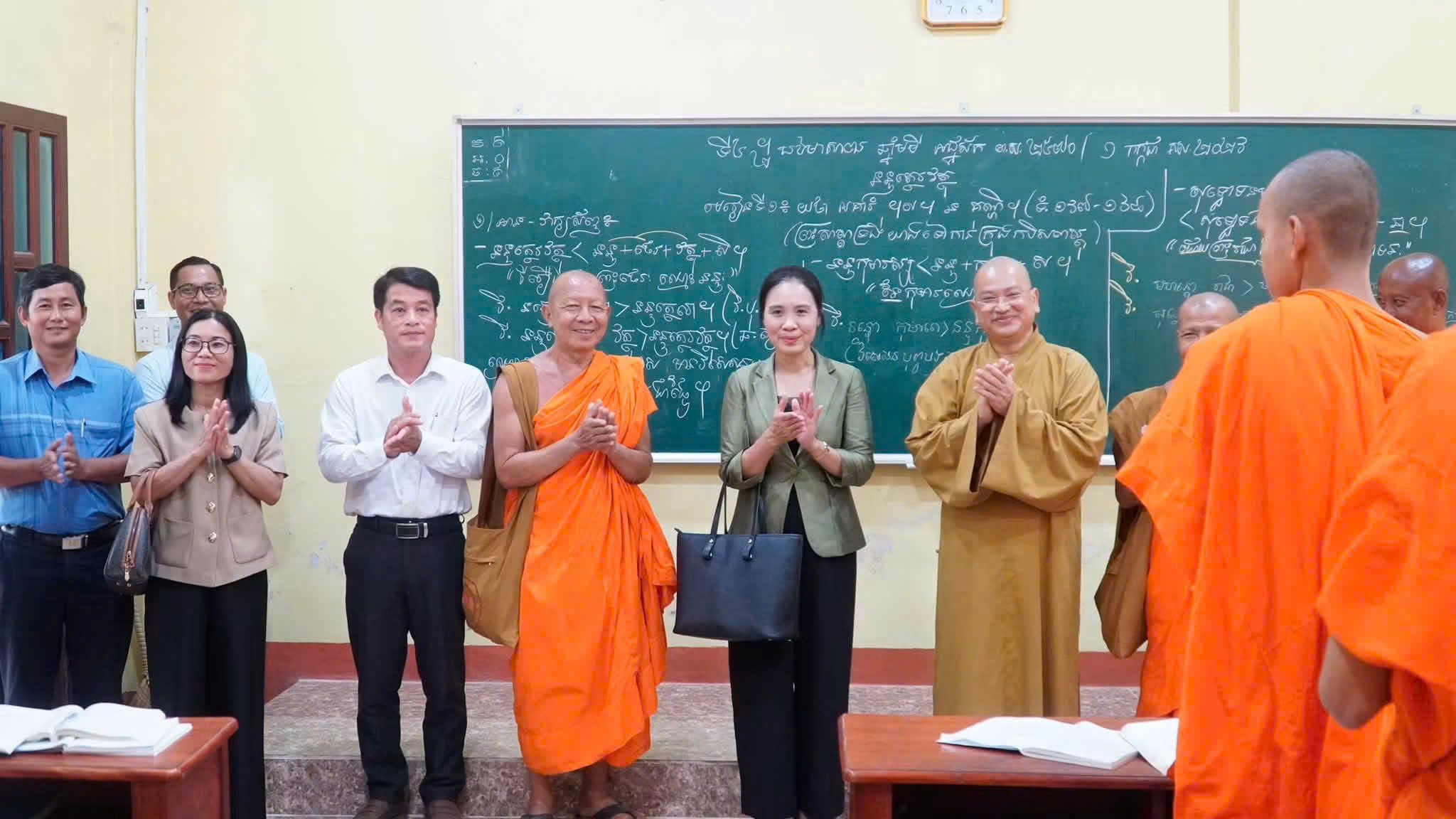 Lan tỏa giá trị văn hóa Khmer qua công tác đào tạo tăng sinh Phật học