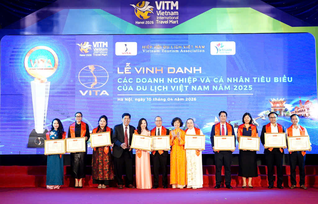VITA Awards 2026 tôn vinh những đóng góp cho ngành du lịch năm 2025 (Ảnh Minh hoạ)