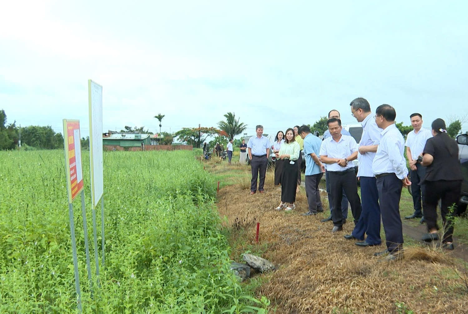 Đoàn công tác khảo sát thực tế