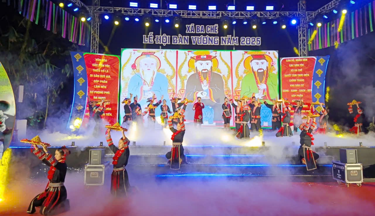 Lễ hội Bàn Vương năm 2025 tại xã Ba Chẽ, tỉnh Quảng Ninh. Ảnh: Cổng TTĐT Ba Chẽ