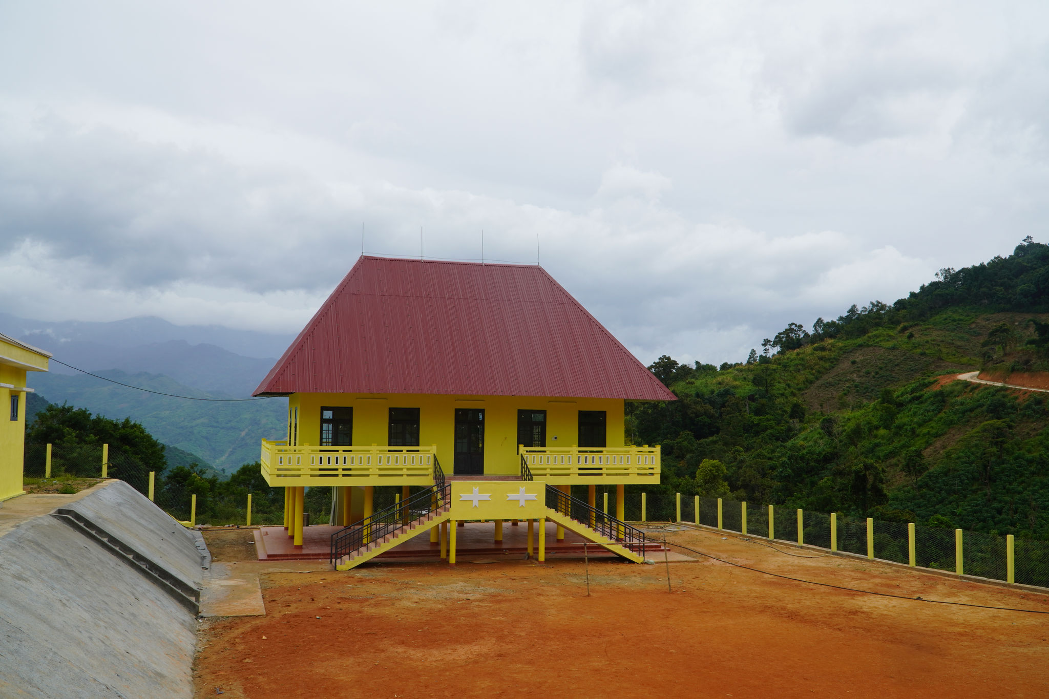 khu dân cư.