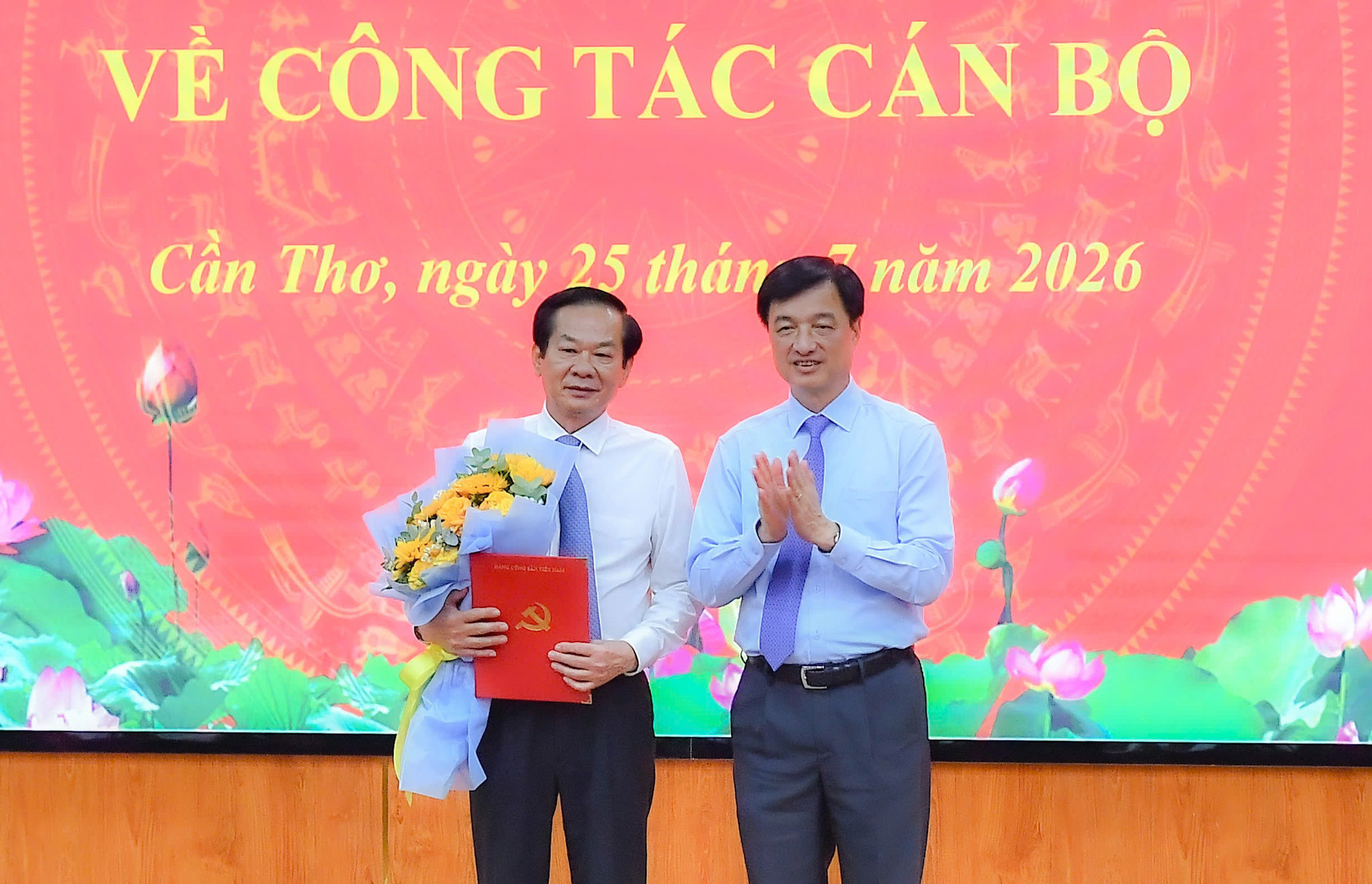 Ông Đỗ Thanh Bình được điều động giữ chức Bí thư Thành ủy Cần Thơ 