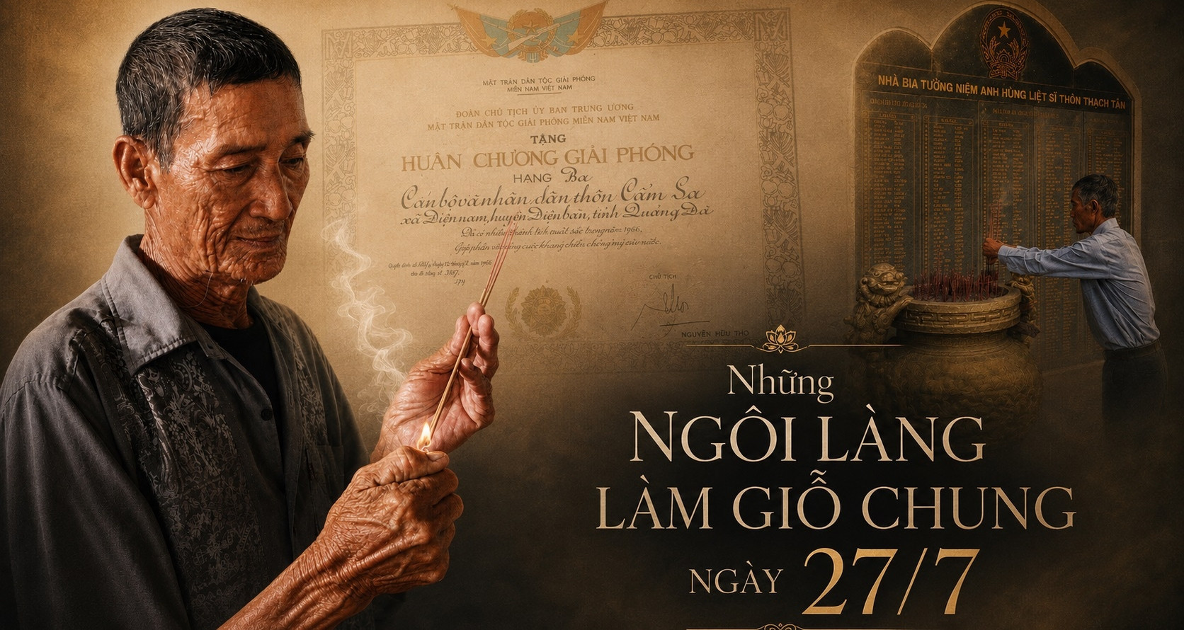 Ngày giỗ chung ở những ngôi làng có hàng trăm liệt sĩ 