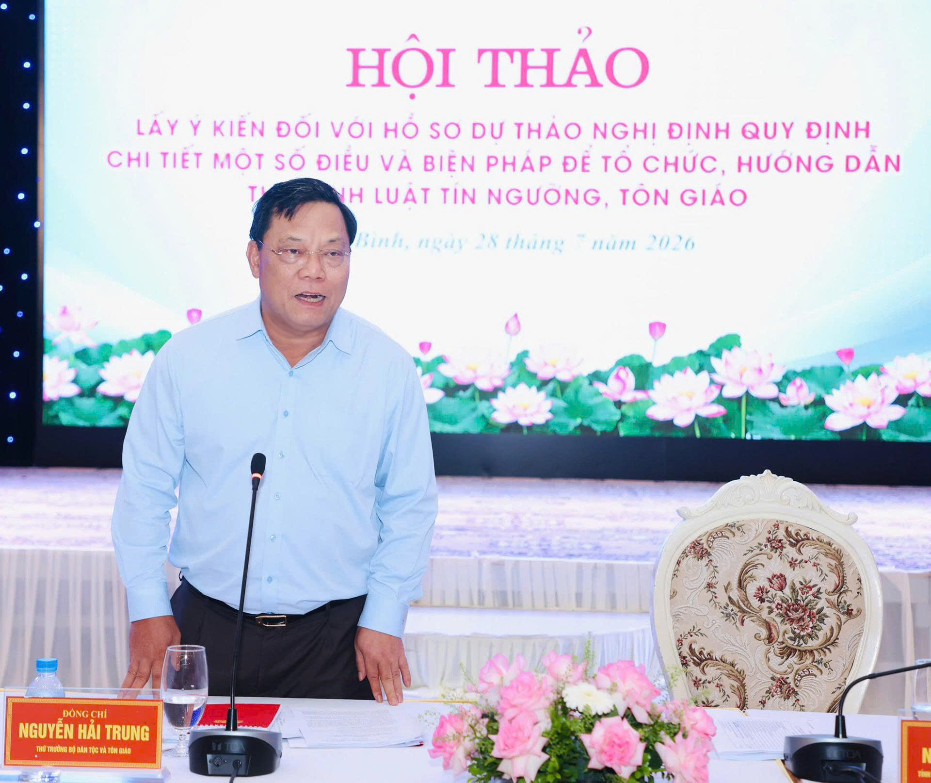 Cần tiếp tục hoàn thiện các quy định chi tiết về hoạt động tín ngưỡng, tôn giáo 