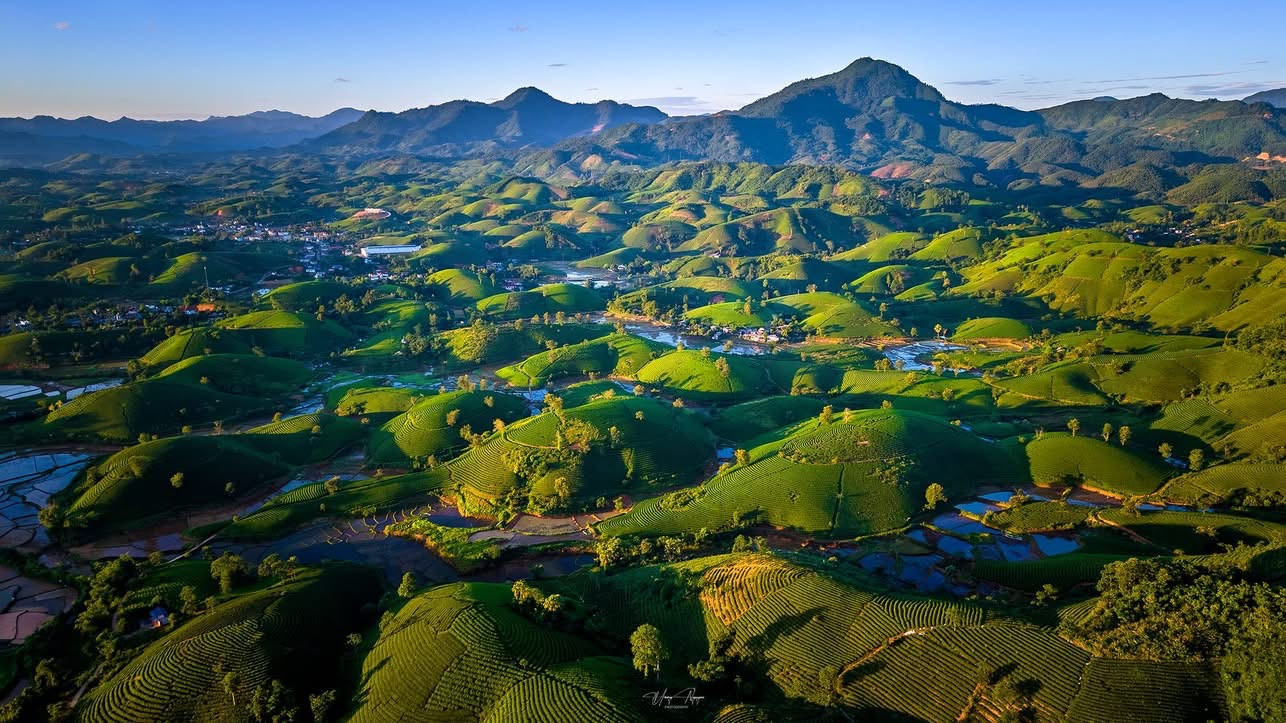 Bình minh ở Long Cốc. Ảnh: Amazing Long Cốc