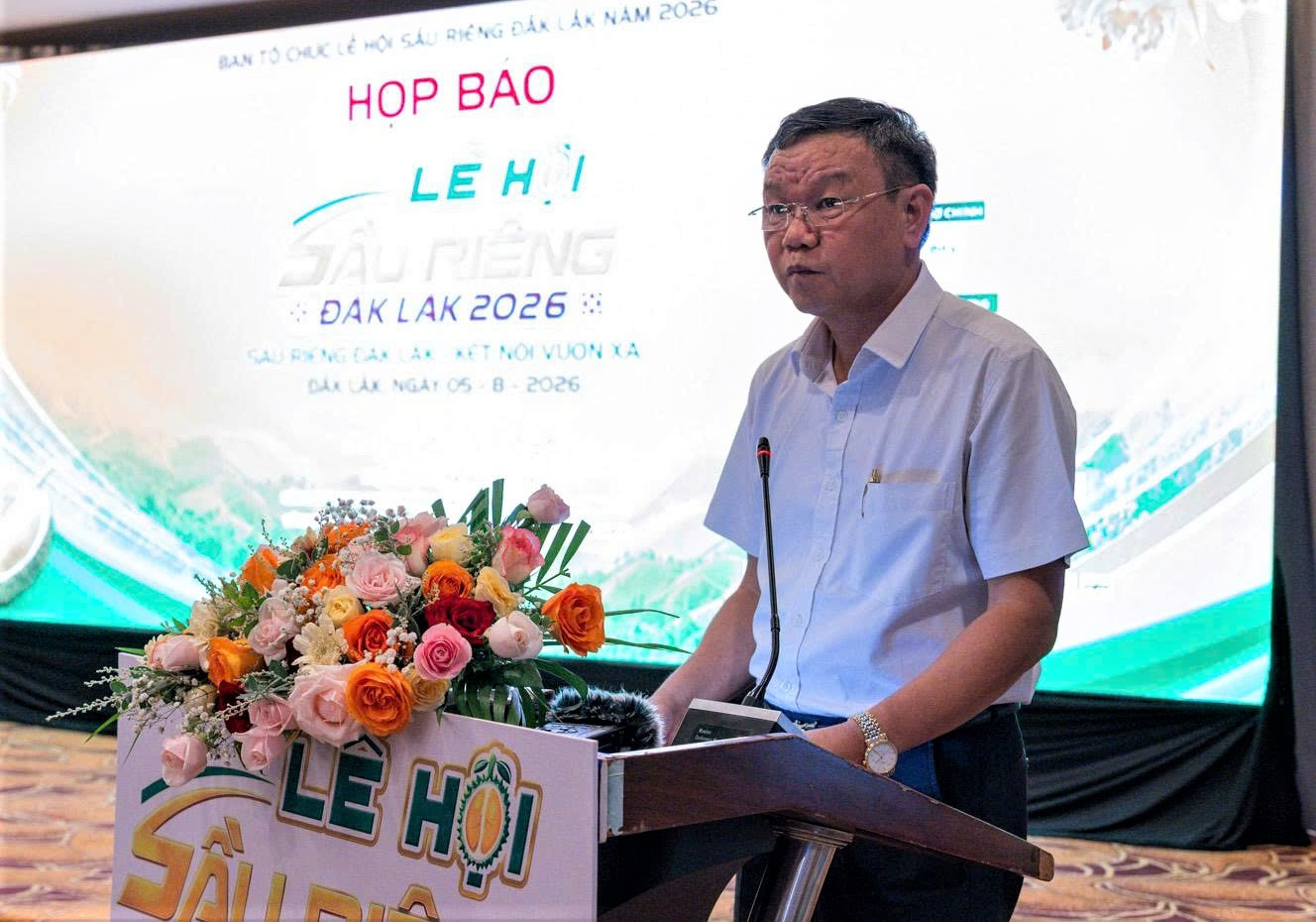 Phó Chủ tịch UBND tỉnh Đắk Lắk Đào Mỹ phát biểu tại họp báo