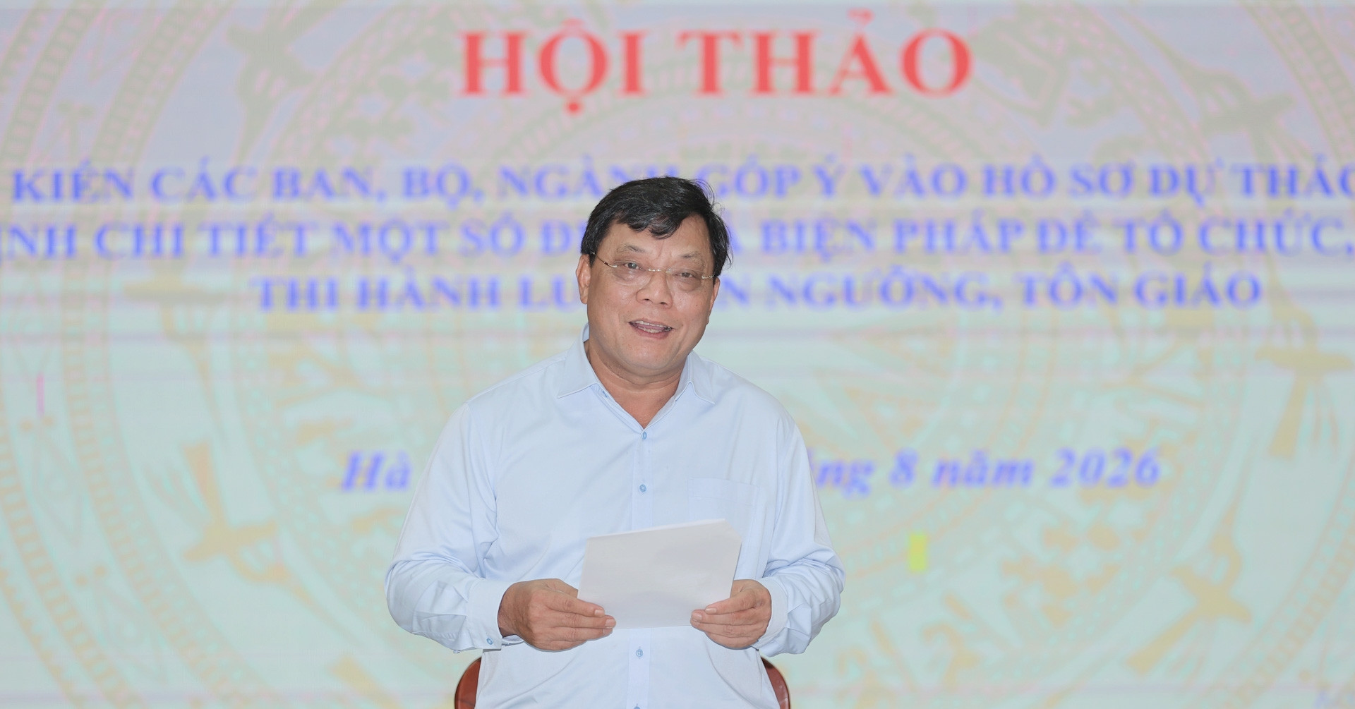 Gọn thủ tục, rõ quy trình để bám sát đời sống tín ngưỡng, tôn giáo 