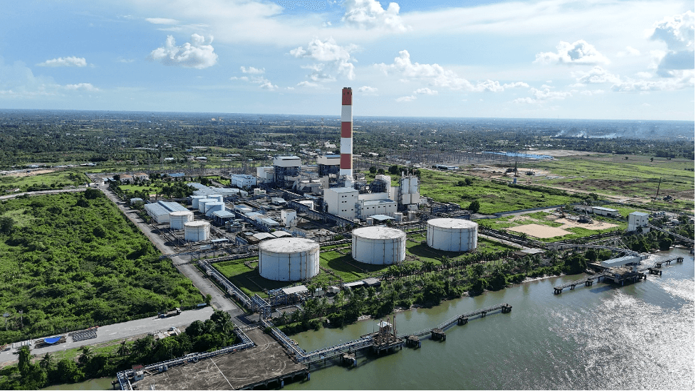 Nhà máy Nhiệt điện Ô Môn I – Công ty Nhiệt điện Cần Thơ, tổng công suất 660 MW. Ảnh: Kiều Anh
