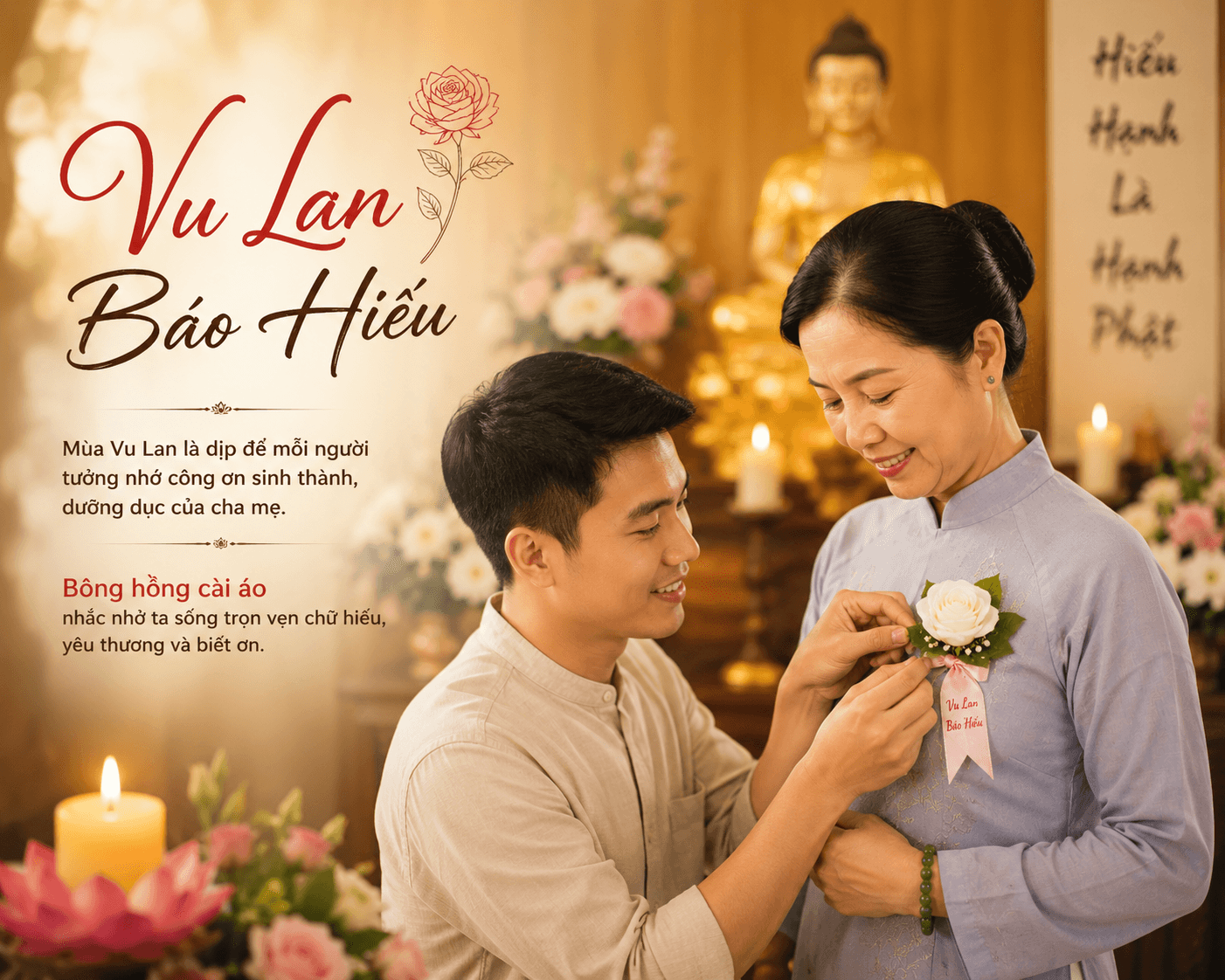 Mùa Vu lan - Báo hiếu Phật lịch 2570 - Dương lịch 2026 được tổ chức trong các ngày của tháng Bảy âm lịch năm Bính Ngọ. Ảnh: Việt Hà