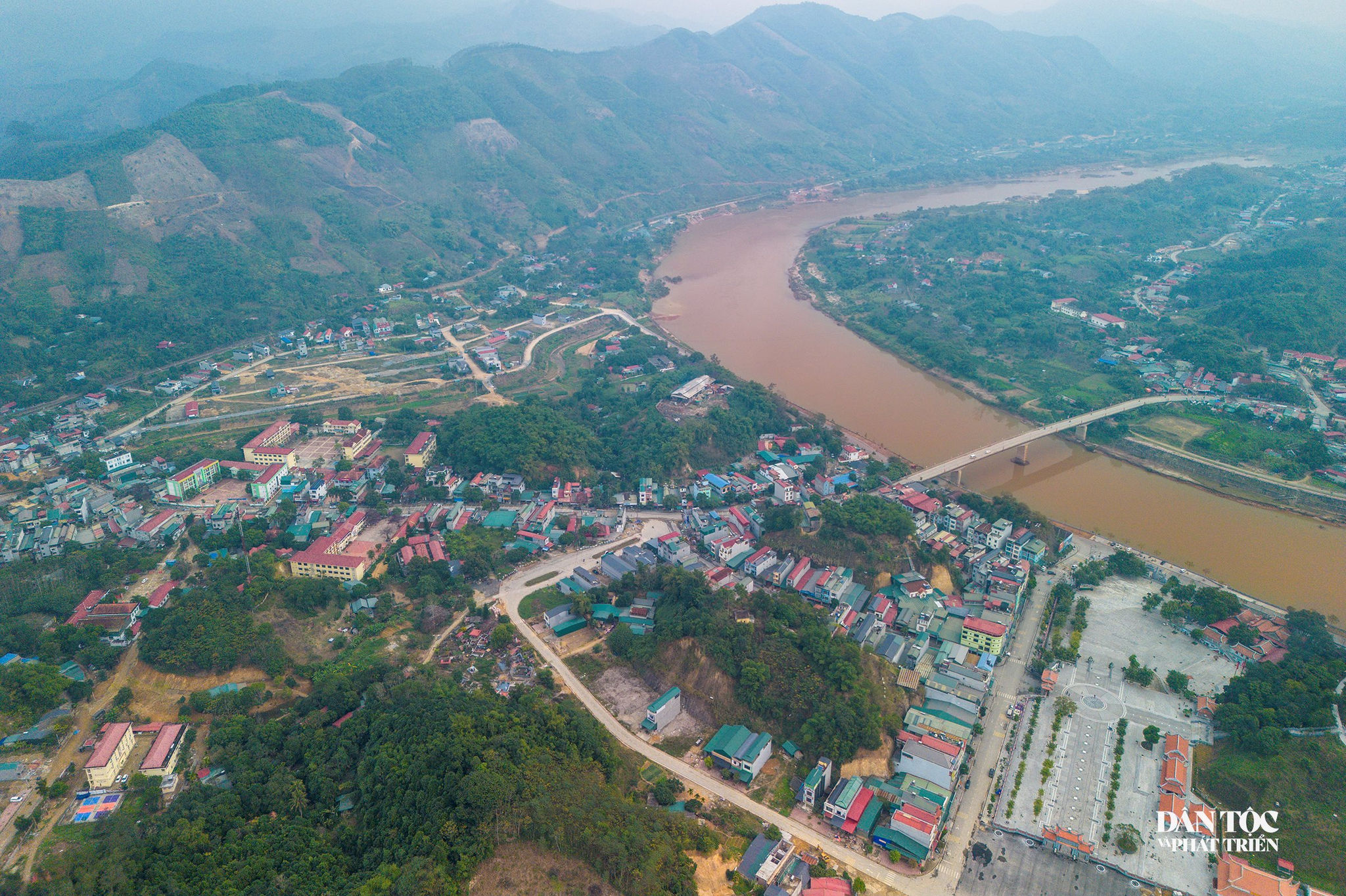 Một góc xã Bảo Hà hôm nay