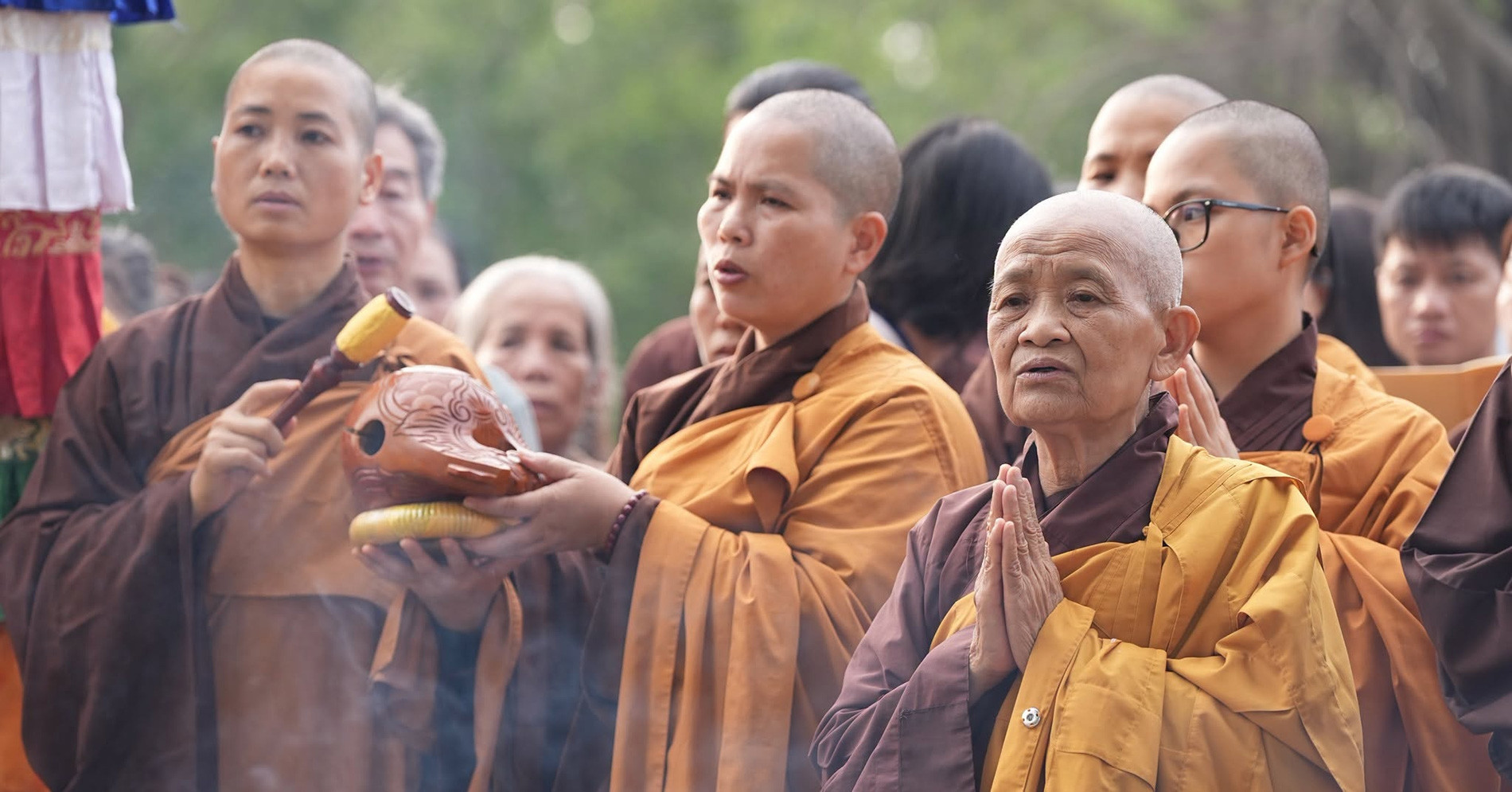 Pháp hội tri ân và báo ân Vu Lan tại Mandala Tây Thiên 