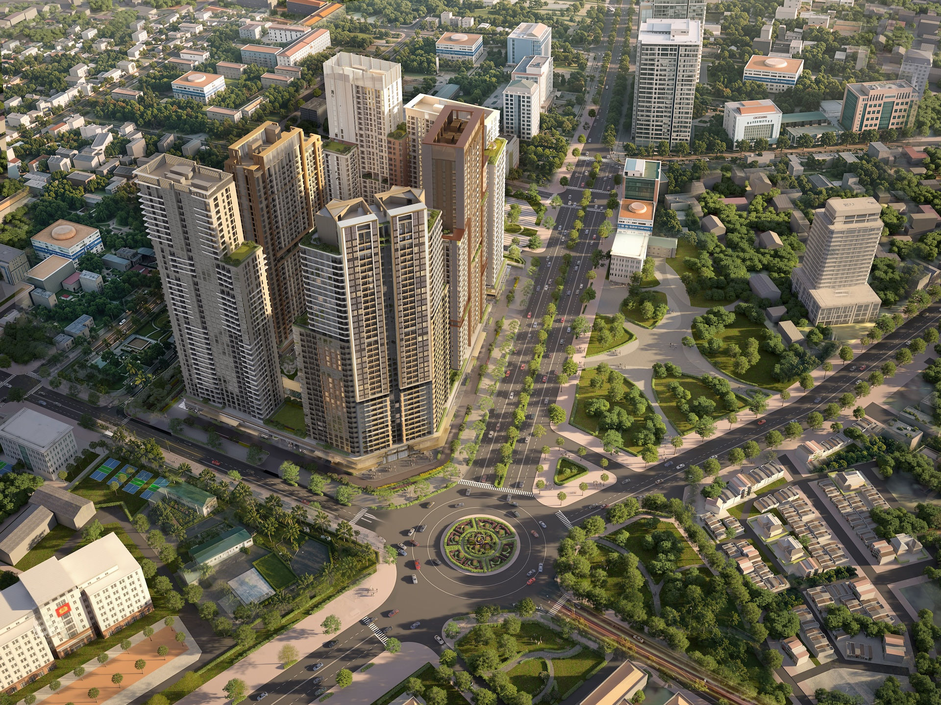 Phối cảnh Sun