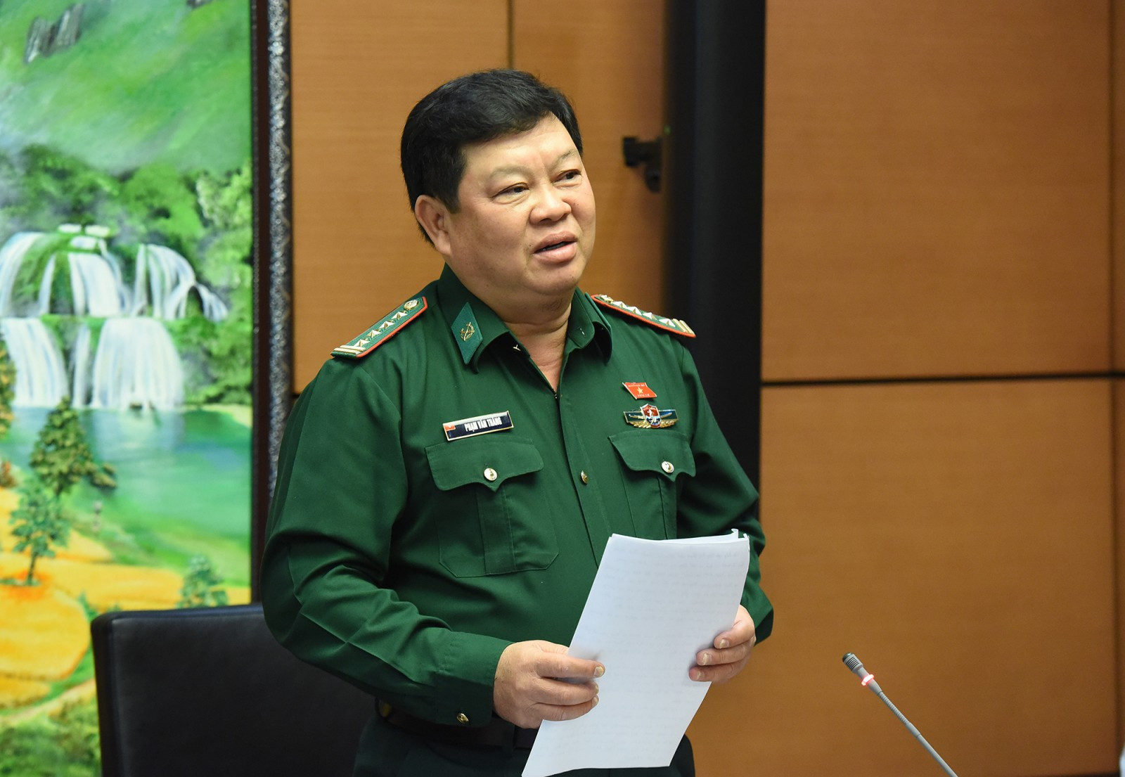 ĐBQH Phạm Văn Thắng: Chính sách đất đai phải giúp dân an cư, bám đất, bám biên 