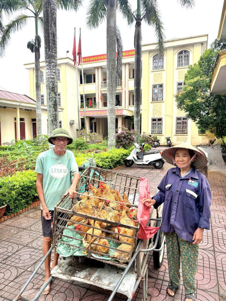 Trao gà Quảng Châu