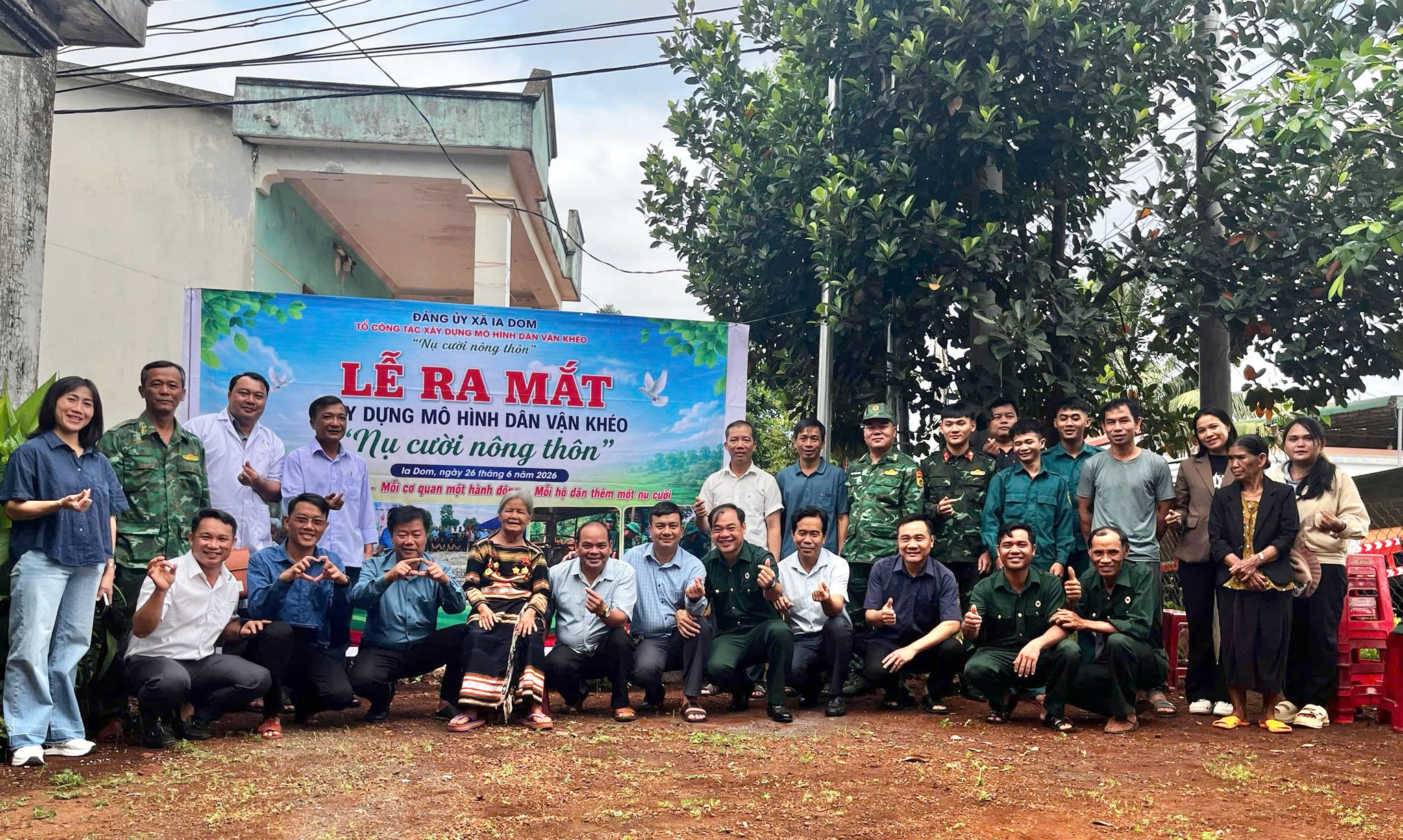 Dân vận khéo từ những việc dân cần nơi biên giới Ia Dom