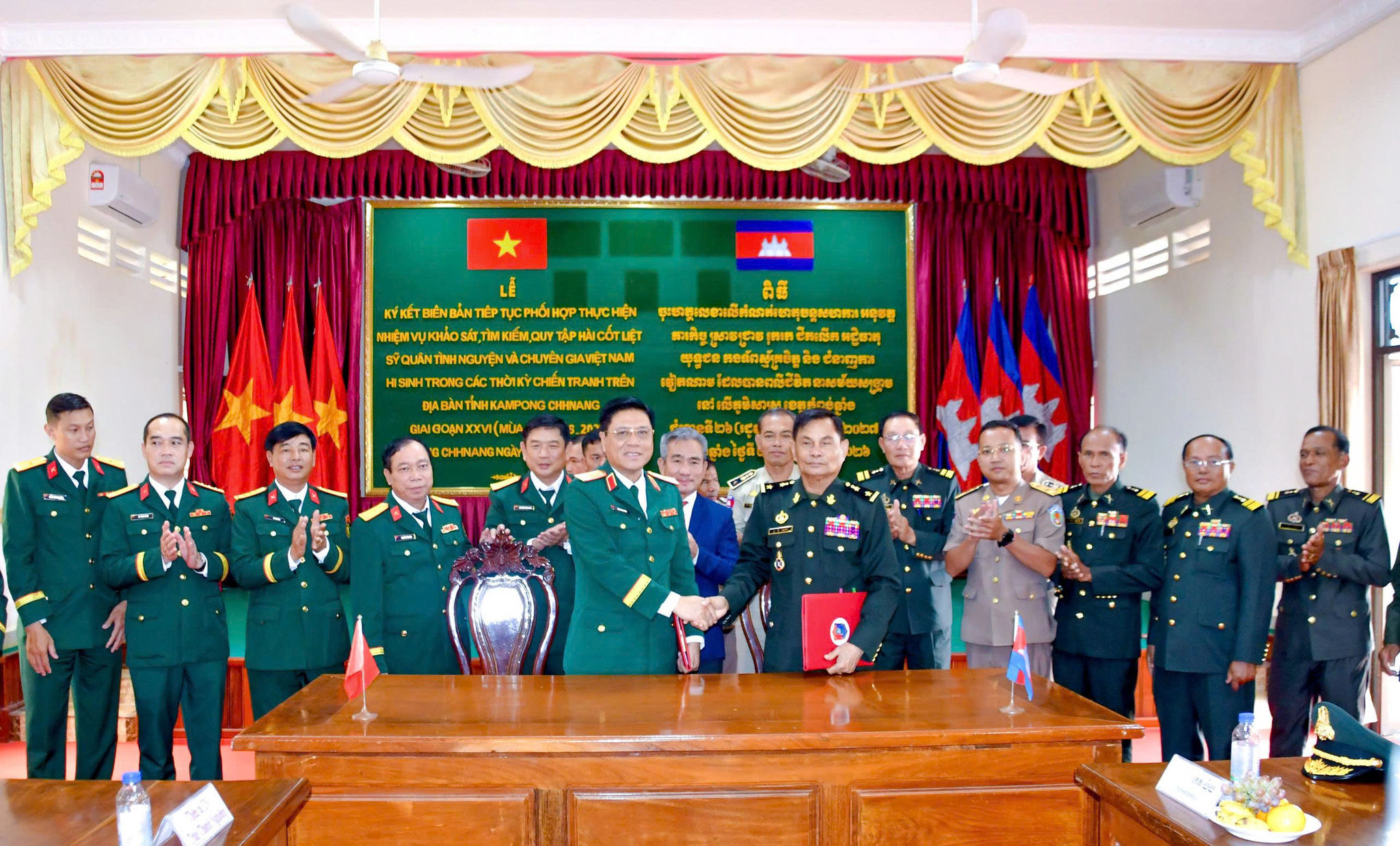Quân khu 9 phối hợp Campuchia tìm kiếm hài cốt liệt sĩ trên 16 địa bàn 