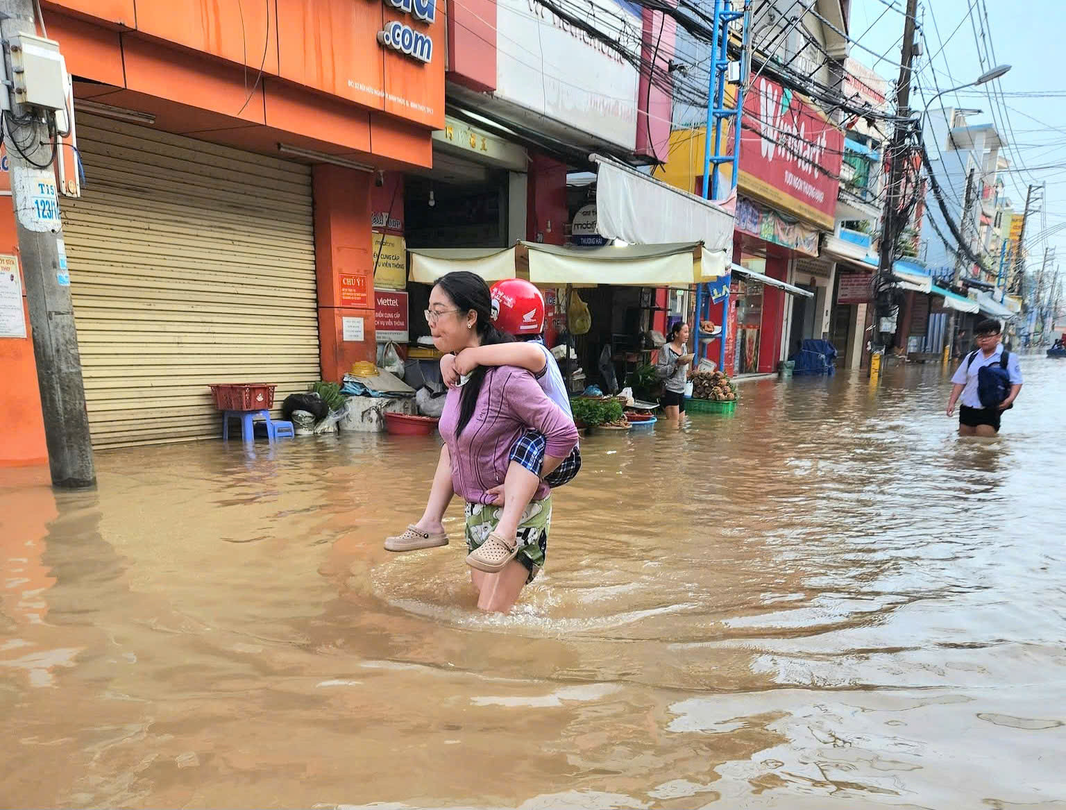 Cần Thơ cảnh báo ngập sâu do triều cường 
