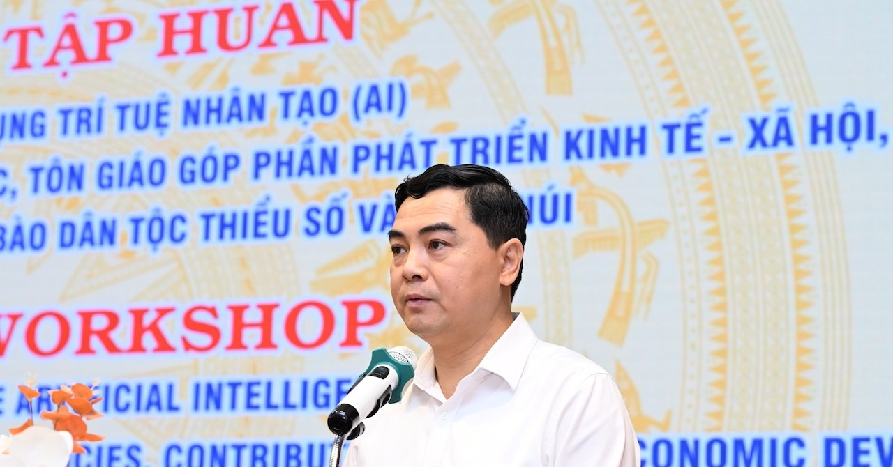 Đưa trí tuệ nhân tạo vào xây dựng, quản lý chính sách dân tộc, tôn giáo 