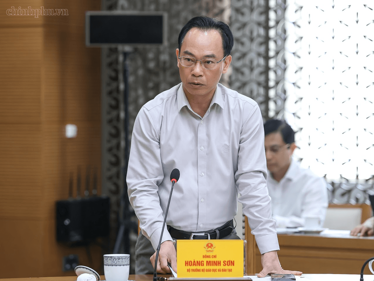 Bộ trưởng GD-ĐT Hoàng Minh Sơn