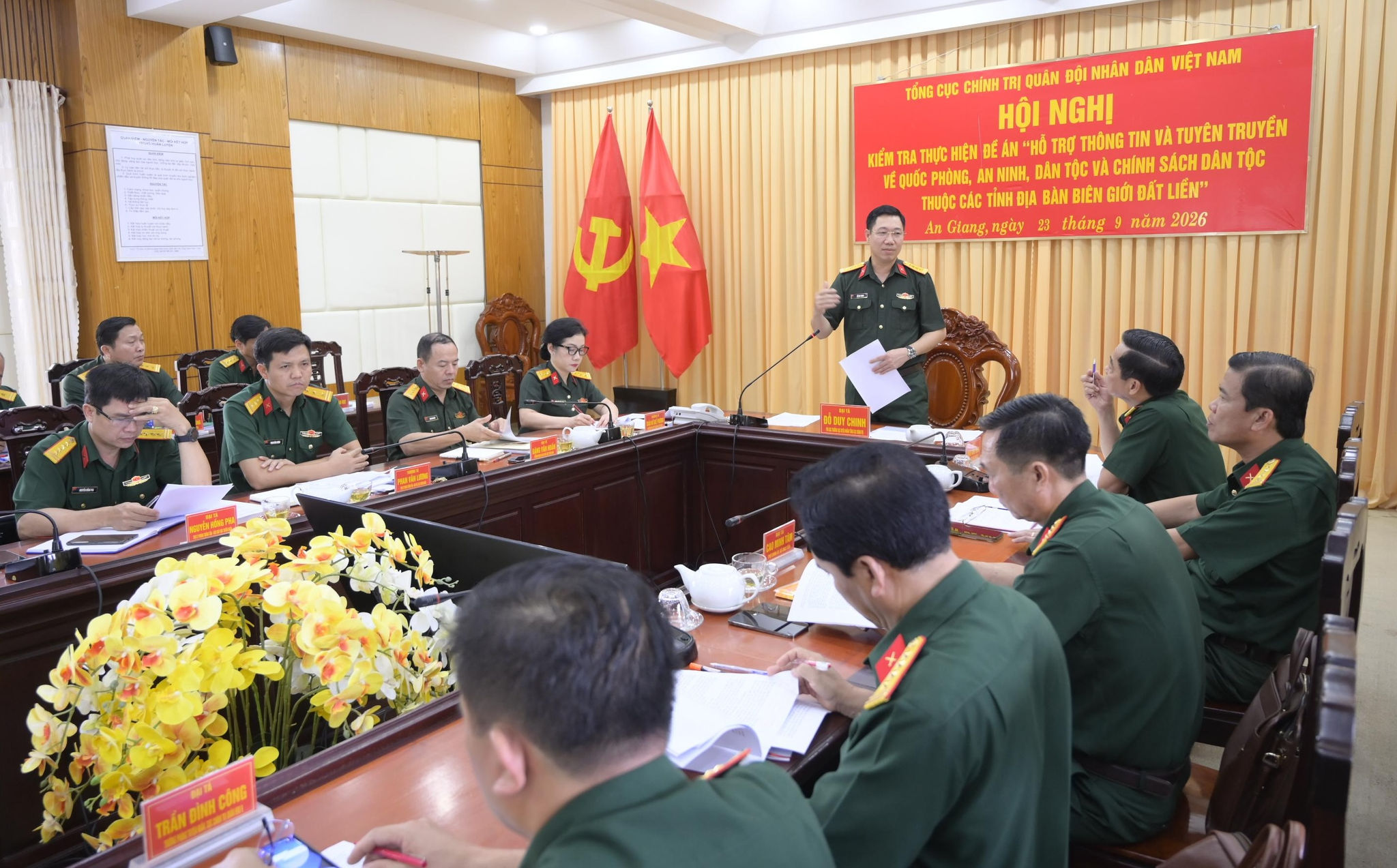 Kiểm tra Đề án 1219, củng cố “thế trận lòng dân” ở An Giang 
