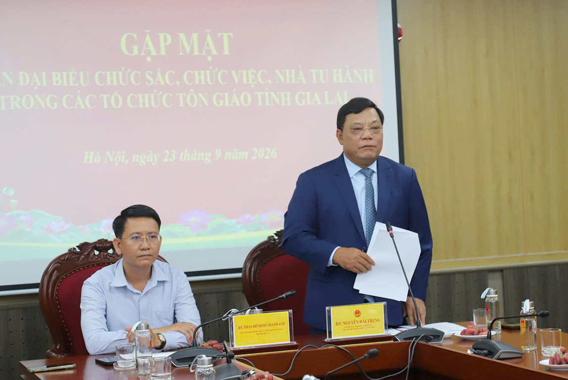 Tăng cường đối thoại, đồng hành cùng các tổ chức tôn giáo 