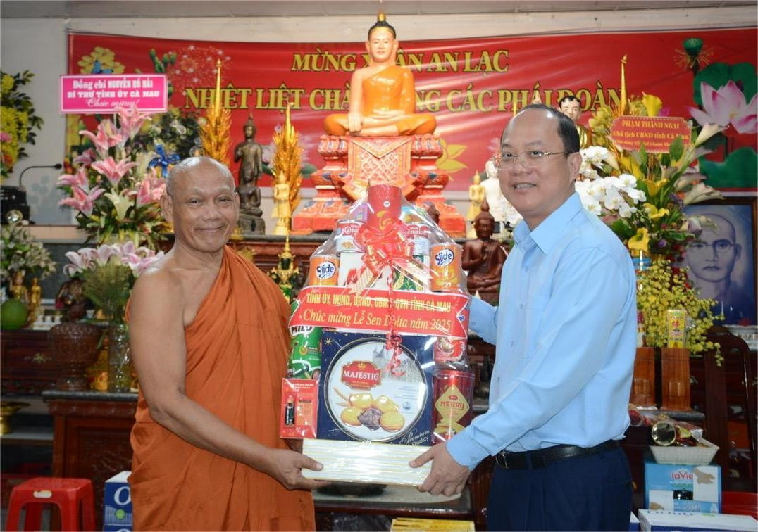 Cà Mau tạo điều kiện để đồng bào Khmer vui lễ Sene Dolta 
